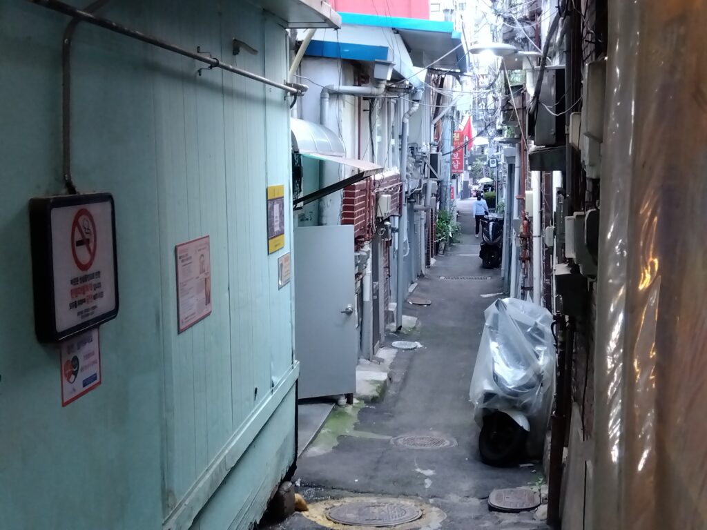 韓国裏路地